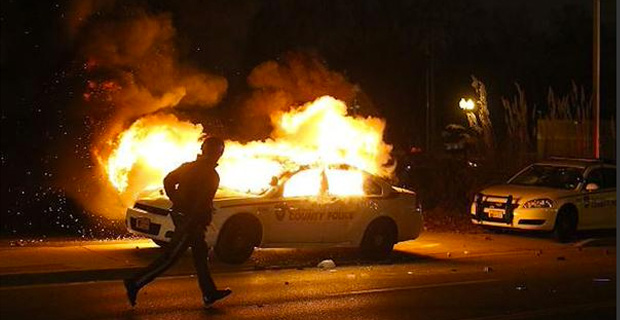 ferguson-police-car-riot-conspiracy