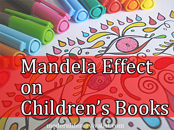 mandela effect childrens books
